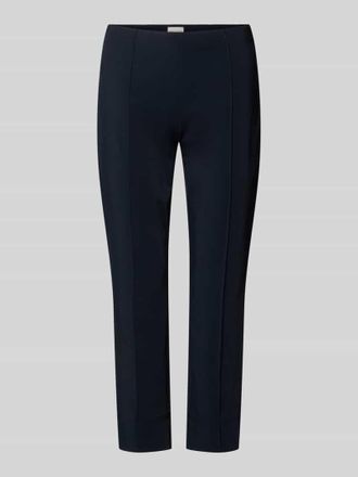 Seductive Caprihose mit L&auml;ngsn&auml;hten Modell CAPRI in Marine, Gr&ouml;&szlig;e 32