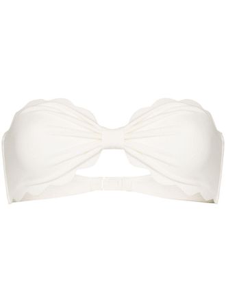 Marysia Swim Antibes bikini top - women - Polyamide/Spandex/Elastane - M - White