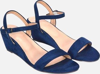 XY London Womens XY London Womens/Ladies Alissa Open Toe Sandals - Navy - Size: 5