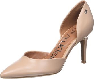 Calvin Klein Womens Gloria Pump, Barely Nude 110, 4 UK (7M)