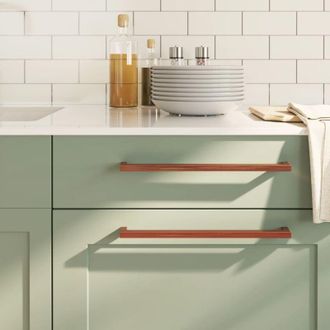 vidaXL Maniglie per Mobili 20 pz Bronzo 320 mm in Acciaio Inox - Vidaxl