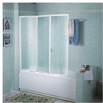 OEM Box Vasca Pieghevole Tris Lux Acrilico Misura: 3 Ante 140 X 140 H