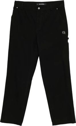 Karl Lagerfeld Ikon trousers - Zwart