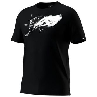Dynafit Graphic Co T-Shirt T-Shirt f&uuml;r Herren | schwarz