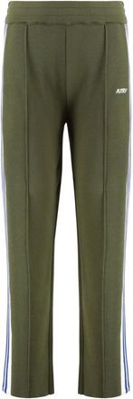 Autry Gebreide Viscose Jogger - Dames - Broeken - Groen - Maat: L Viscose