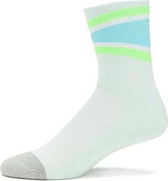 Feetures Elite Light Cushion Mini Crew Crew Cut Socks Shoes Mint Bounce : MD (US Mens Shoe 6-8.5 - Womens Shoe 7-9.5), Spandex/Nylon