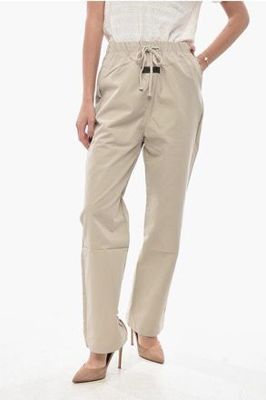 Fear of God Cotton-Blend Pants with Elastic Waist size Xxs