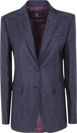 Etro Blazers - Dames - Blazers - Zwart - XS - Jassen