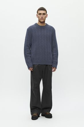Wood Wood Pullover WWSteve Casual fit blue