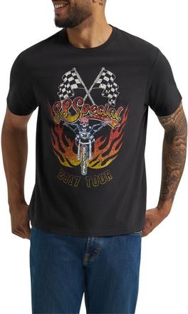 Wrangler Cotton Graphic T-Shirt in Jet Black at Nordstrom, Size Xx-Large