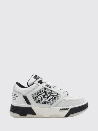 Amiri MA-94 Leather and Mesh Sneakers with Monogram and Suede Details