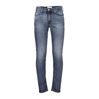 Calvin Klein Heren, Jeans, Blauw, Maat: W30 L32 Katoen