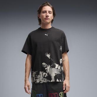 Puma T-shirt oversize Memory Lane da uomo, Abbigliamento, Nero, 3XL