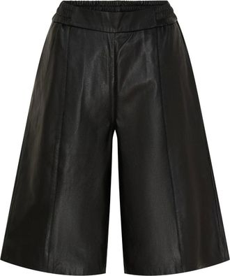 BTF-CPH Culotte in Pelle - - Shorts - Donna - Nero - XS