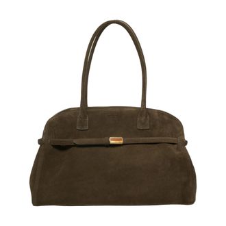 Orciani Suede Shoulder Bag