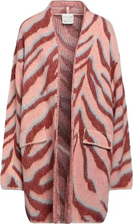 Forte_Forte Luxe Jacquard Vest - Dames - Vesten - Veelkleurig - L - Wol - Truien & Vesten