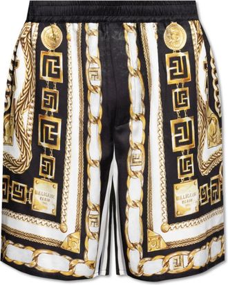 Balmain Hombre, Pantalones cortos, Negro, Talla: 2XL