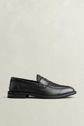 GANT Men Lozham Laced Loafers (41) BLACK