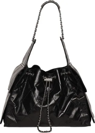 Walter Baker Valeria Quilted Leather Bucket Bag