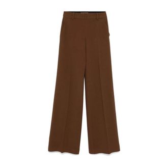 Ermanno Scervino Dames, Broeken, Bruin, Maat: XS Denim