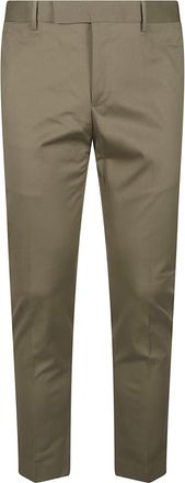 Pantaloni Torino Dieci Brown Slim Fit Pants