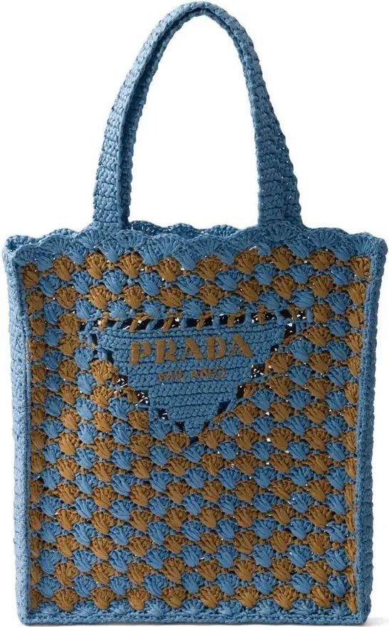 Crochet Tote Bag - Womens - Viscose