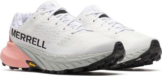 Merrell Agility Peak 5 Womens White/Soft Coral Hiking Boots - Size UK 5