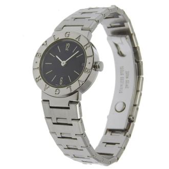 Bulgari Pre-owned Vintage Horloge - Dames - Vintage Horloges - Zwart - ONE Size - Vintage