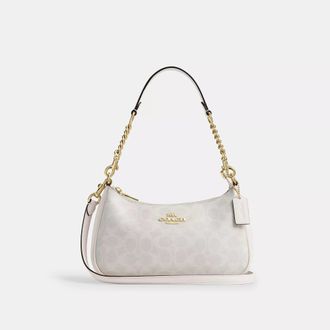Coach Teri Shoulder Bag In Signature Canvas