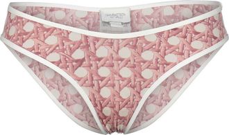 Giambattista Valli trompe-loeil bikini - women - Polyamide/Elastane - 46 - Pink