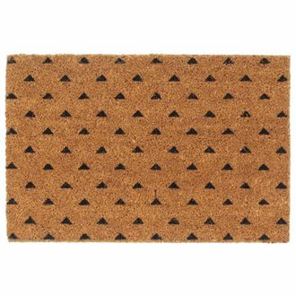 Berkfield Home Door Mat Natural 40x60 cm Tufted Coir in Brown