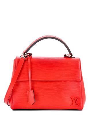 Louis Vuitton Cluny Top Handle Bag Epi Leather BB satchel - Rosso