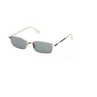 Max Mara Rectangle Sunglasses - female - Max Mara - Sunglasses - Yellow - 55 MM - Accessories