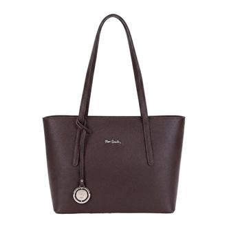 Pierre Cardin D223 Schoudertas - Dames - Tassen - Bruin - Maat: ONE Size Leer
