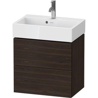 Duravit L-cube Mueble De Ba&ntilde;o De Pared Compact, 2 Cajones, Ancho: - Duravit