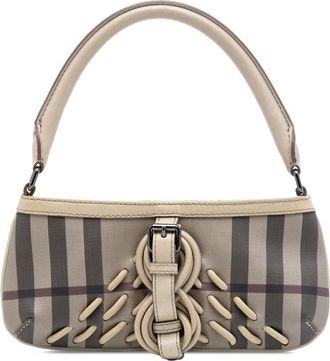 Burberry Pre-owned Burberry Smoke Check Coated Canvas Shoulder Bag Ladies F9T4QQP5VWWI78H0