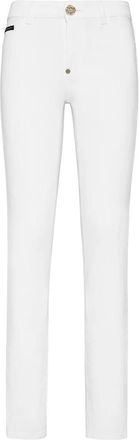 Philipp Plein Jeggings - Dames - Skinny Jeans - Wit - W30 - Denim - Jeans