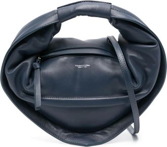 Federico Cina Borsa tote Tortellino midi - BLUE NAVY
