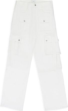 Rhude CREAM AMARO LINEN CARGOS