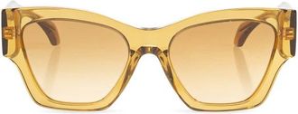 Versace Ve 4492U Oversized Zonnebril - Dames - Zonnebrillen - Geel - 53 MM - Accessoires
