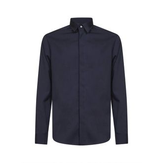 D4.0 Casual Shirts, male, Blue, Size: 2XL D 4.0 Shirts Blue