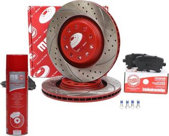 OEM Juego De Discos Y Pastillas De Freno Sport-extreme Trasero Audia4 4.2 03.03-03.09 [t271] 202222200