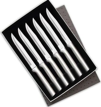 Rada 6 Piece Steak Knife Set in Gift Box in Silver at Nordstrom