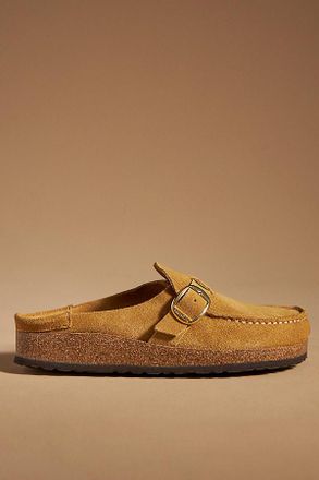 Birkenstock Buckley Suede Clogs