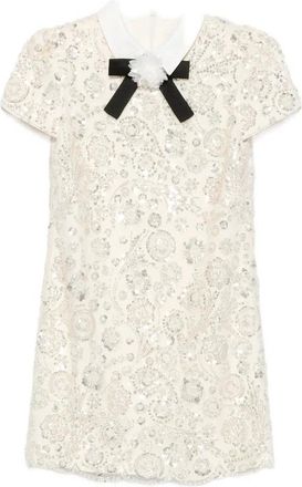 Self Portrait Donna, Abiti, Beige, XS, new