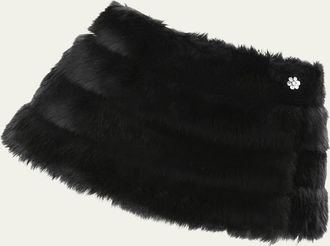 Gorski Reversible Merinillo Shearling Lamb Cape