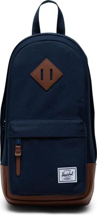 Herschel Heritage Shoulder Bag in Navy/Tan at Nordstrom