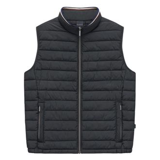 Bugatti Gewatteerde Bodywarmer - Heren - Jassen - Blauw - Maat: M Poliester