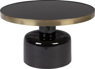 Zuiver Design Couchtisch Glam ø 60 x 35 cm, Schwarz