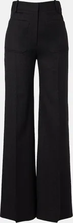 Victoria Beckham Alina virgin wool flared pants